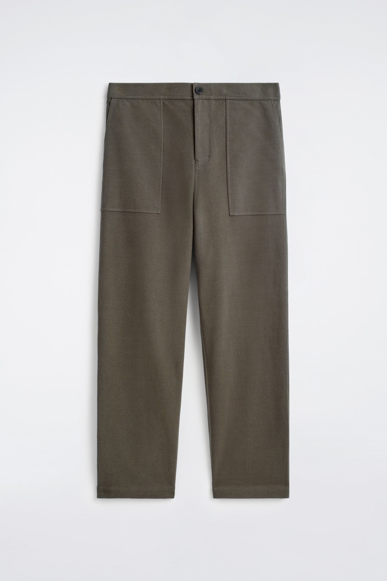 コットン ストレートレッグ ユーティリティパンツ